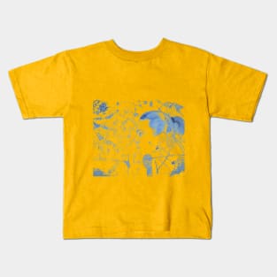 blue travels Kids T-Shirt
